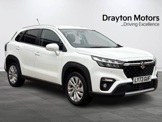 Suzuki S-Cross 1.4 Boosterjet Mhev Motion Suv 5dr Petrol Hybrid Manual Euro 6 (s/s) (129 Ps) Suv Petrol WHITE
