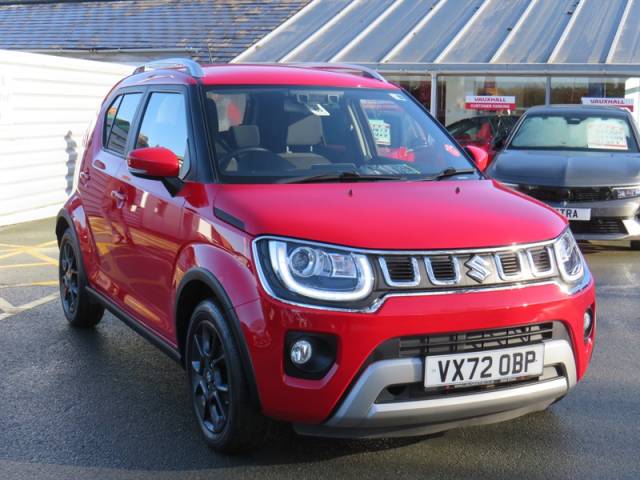 Suzuki Ignis 1.2 Dualjet MHEV SZ5 Hatchback 5dr Petrol Hybrid CVT Euro 6 (s/s) (83 ps) Hatchback Hybrid Red