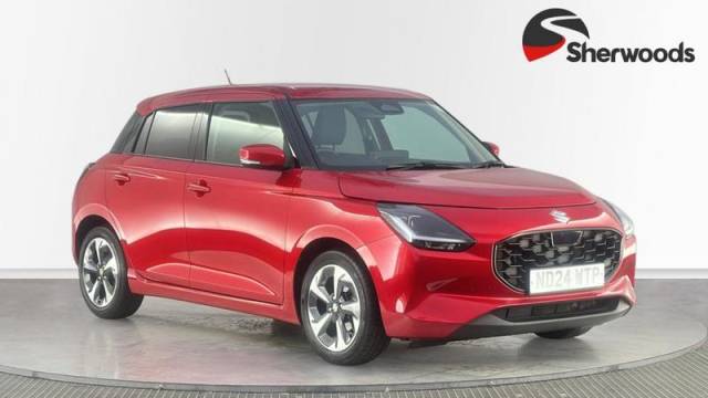 Suzuki Swift 1.2 MHEV Ultra Hatchback 5dr Petrol Hybrid Manual Euro 6 (s/s) (82 ps) Hatchback Hybrid Red