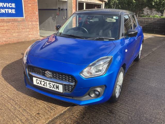 Suzuki Swift 1.2 Dualjet 83 12V Hybrid SZ-T 5dr Auto Hatchback Petrol Blue