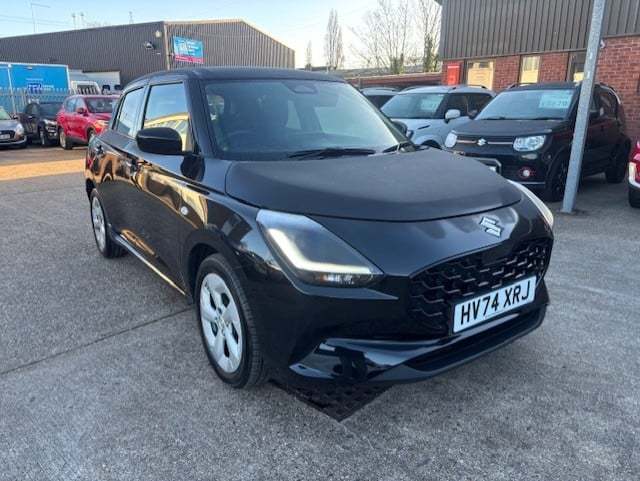 Suzuki Swift 1.2 MHEV Motion Hatchback 5dr Petrol Hybrid Manual Euro 6 (s/s) (82 ps) Hatchback Petrol Hybrid Black