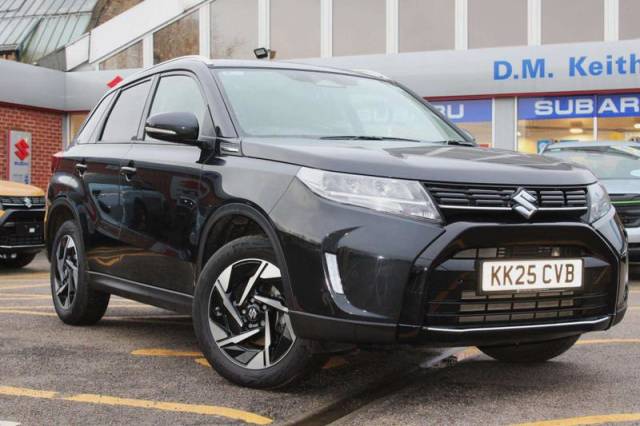 Suzuki Vitara 1.4 Boosterjet Mild Hybrid Ultra 5dr SUV Hybrid Black