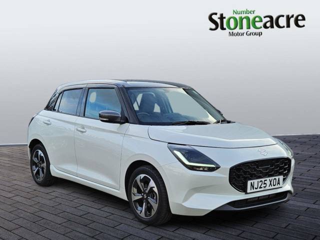 Suzuki Swift 1.2 MHEV Ultra CVT Euro 6 (s/s) 5dr Hatchback Hybrid White