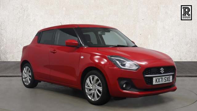 Suzuki Swift 1.2 Dualjet MHEV SZ-T Hatchback 5dr Petrol Hybrid Manual Euro 6 (s/s) (83 ps) Hatchback Petrol Hybrid Red
