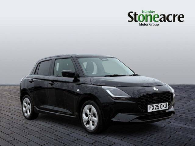 Suzuki Swift 1.2 MHEV Motion CVT Euro 6 (s/s) 5dr Hatchback Hybrid Black