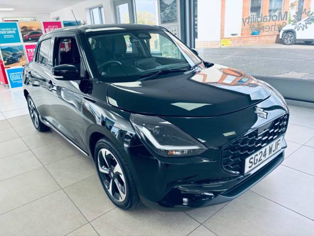 Suzuki Swift 1.2 Mild Hybrid Ultra 5dr Hatchback Petrol BLACK