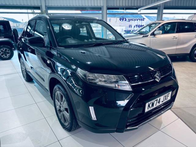 Suzuki Vitara 1.4 Boosterjet Mild Hybrid Motion 5dr Hatchback Petrol BLACK
