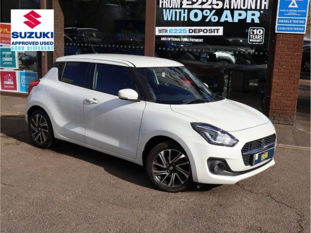 Suzuki Swift 1.2 Dualjet 83 12V Hybrid SZ5 5dr Hatchback Petrol WHITE