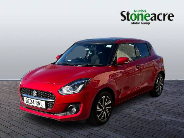 Suzuki Swift 1.2 Dualjet 83 12V Hybrid SZ5 5dr Auto Hatchback Hybrid Red