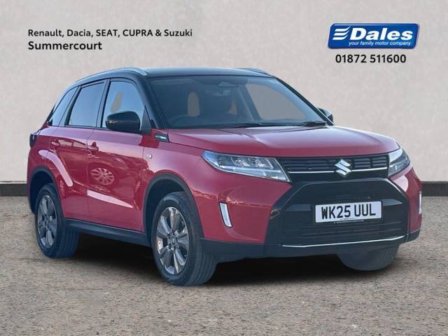 Suzuki Vitara 1.4 Boosterjet Mild Hybrid Motion 5dr Estate Petrol RED
