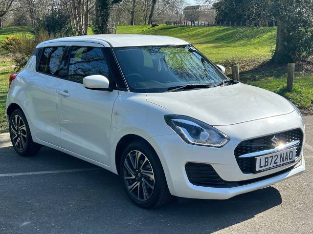 Suzuki Swift 1.2 Dualjet MHEV SZ-L Hatchback 5dr Petrol Hybrid Manual Euro 6 (s/s) (83 ps) Hatchback Hybrid White