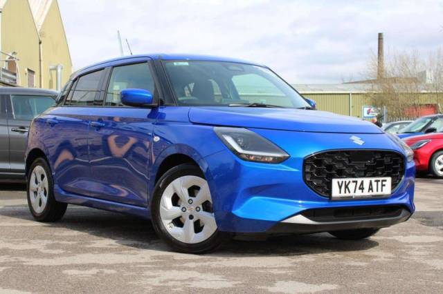 Suzuki Swift 1.2 Mild Hybrid Motion 5dr CVT Hatchback Hybrid Blue