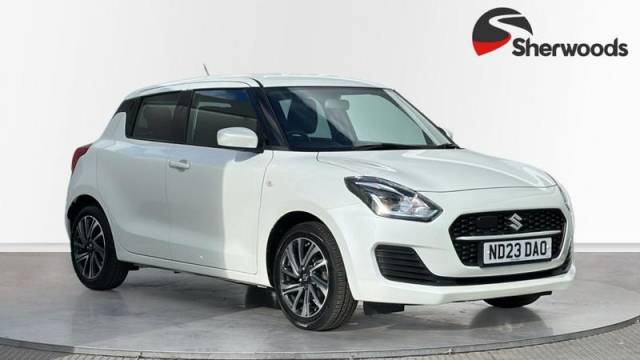 Suzuki Swift 1.2 Dualjet MHEV SZ-L Hatchback 5dr Petrol Hybrid Manual Euro 6 (s/s) (83 ps) Hatchback Hybrid White