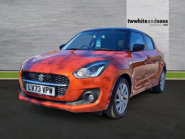 Suzuki Swift 1.2 Sz-T Dualjet Mhev Cvt Hatchback Petrol / Electric Hybrid Flame Orange