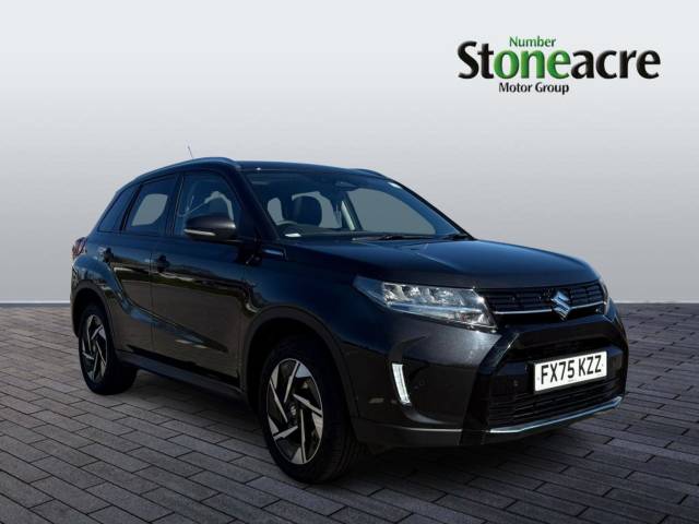 Suzuki Vitara 1.4 Boosterjet MHEV Ultra Euro 6 (s/s) 5dr Hatchback Hybrid Black