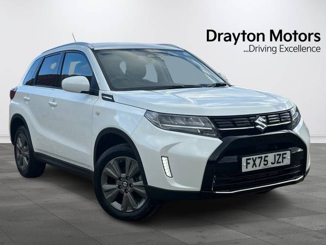 Suzuki Vitara 1.4 Boosterjet Mhev Motion Suv 5dr Petrol Hybrid Manual Euro 6 (s/s) (129 Ps) Suv Petrol SOLID - WHITE