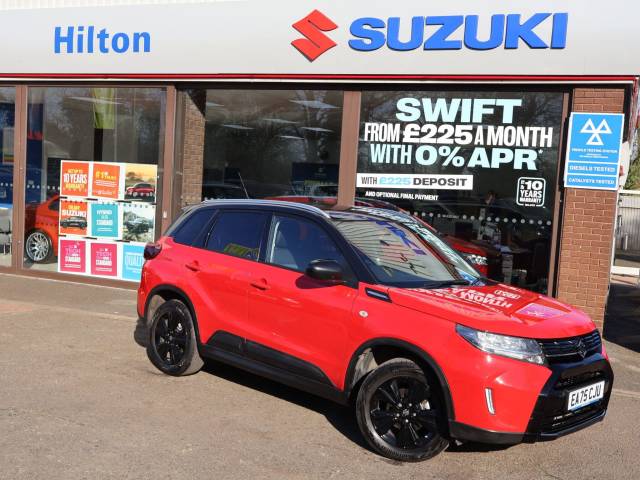 Suzuki Vitara 1.4 Boosterjet Mild Hybrid Motion 5dr Hatchback Petrol RED