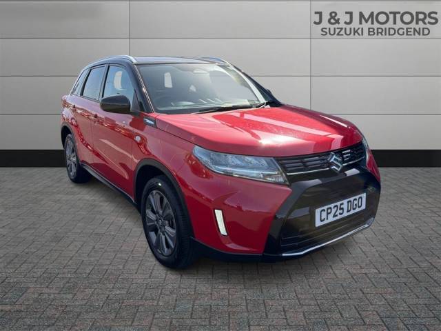 Suzuki Vitara 1.4 Boosterjet Mild Hybrid Motion 5dr Hatchback Petrol Red