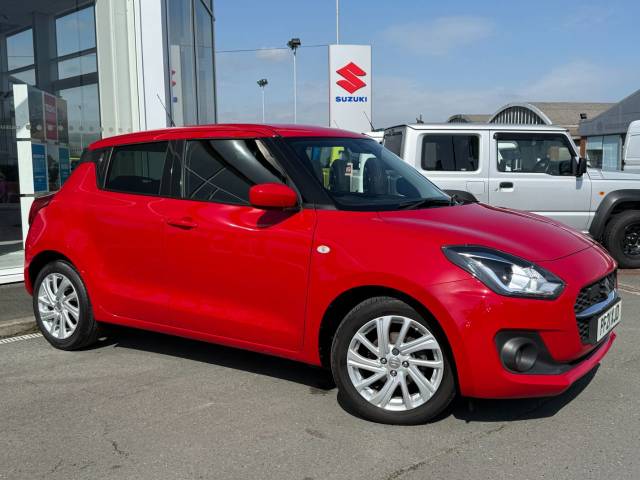 Suzuki Swift 1.2 Dualjet 83 12V Hybrid SZ-T 5dr Auto Hatchback Petrol Red