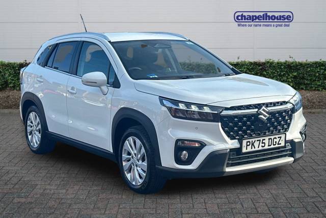 Suzuki S-Cross 1.4 Boosterjet 48V Hybrid Motion 5dr Hatchback Petrol White