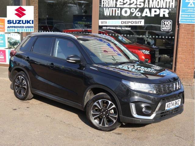 Suzuki Vitara 1.5 Hybrid SZ5 5dr AGS Hatchback Petrol/Electric Hybrid BLACK