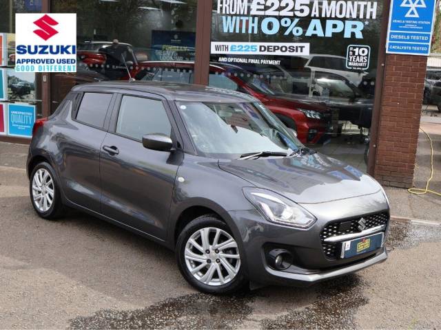 Suzuki Swift 1.2 Dualjet 83 12V Hybrid SZ-T 5dr Auto Hatchback Petrol GREY