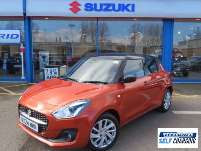 Suzuki Swift 1.2 Dualjet 83 12V Hybrid SZ-T 5dr Auto Hatchback Petrol Orange