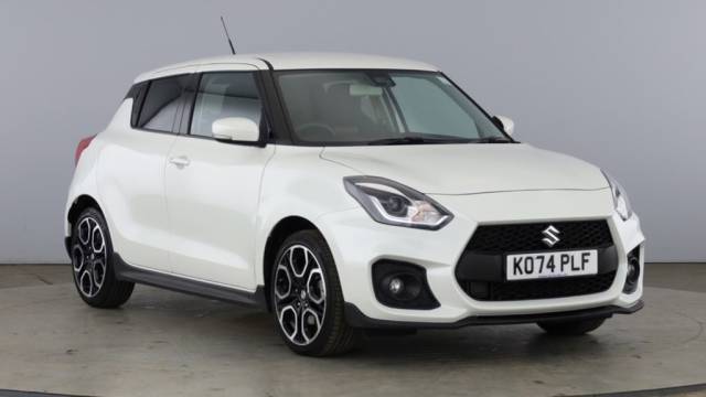 Suzuki Swift 1.4 Boosterjet 48V Hybrid Sport 5dr Hatchback Hybrid White