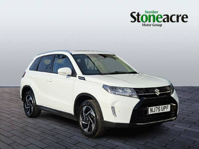 Suzuki Vitara 1.4 Boosterjet MHEV Ultra Euro 6 (s/s) 5dr Hatchback Hybrid White
