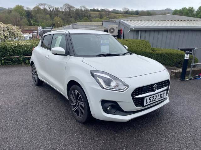 Suzuki Swift 1.2 Dualjet MHEV SZ5 Hatchback 5dr Petrol Hybrid Manual Euro 6 (s/s) (83 ps) Hatchback Hybrid White