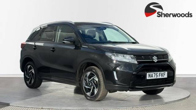 Suzuki Vitara 1.4 Boosterjet MHEV Ultra SUV 5dr Petrol Hybrid Manual Euro 6 (s/s) (129 ps) Estate Hybrid Black