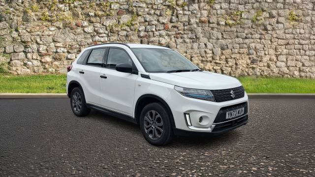 Suzuki Vitara 1.4 Boosterjet MHEV Go SUV 5dr Petrol Hybrid Manual Euro 6 (s/s) (129 ps) SUV Hybrid White