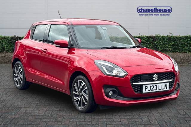 Suzuki Swift 1.2 Dualjet 83 12V Hybrid SZ5 5dr Auto Hatchback Petrol Red