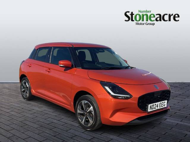 Suzuki Swift 1.2 MHEV Ultra ALLGRIP Euro 6 (s/s) 5dr Hatchback Hybrid Orange