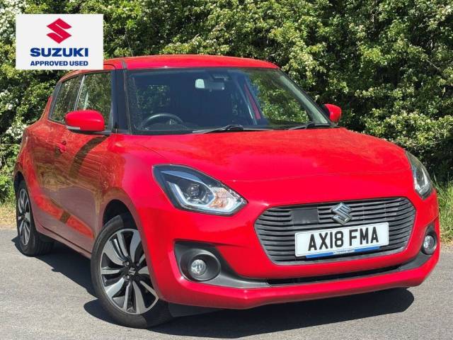 Suzuki Swift 1.0 Boosterjet SHVS SZ5 5dr Hatchback Petrol RED