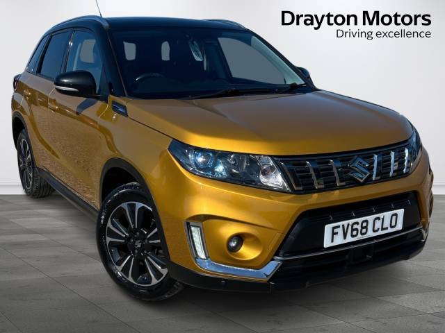 Suzuki Vitara 1.4 Boosterjet Sz5 Suv 5dr Petrol Auto Euro 6 (s/s) (140 Ps) SUV Petrol YELLOW