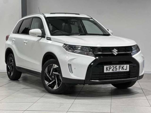 Suzuki Vitara 1.4 Boosterjet MHEV Ultra SUV 5dr Petrol Hybrid Manual ALLGRIP Euro 6 (s/s) (129 ps) Hatchback Hybrid White