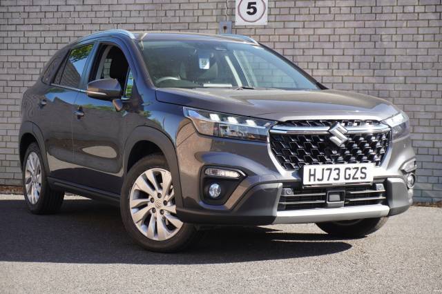 Suzuki S-Cross 1.4 Boosterjet 48V Hybrid Motion Hatchback Petrol Titan dark grey