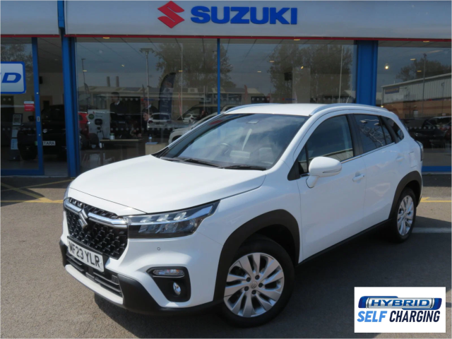 Suzuki S-Cross 1.4 Boosterjet 48V Hybrid Motion 5dr Hatchback Petrol White