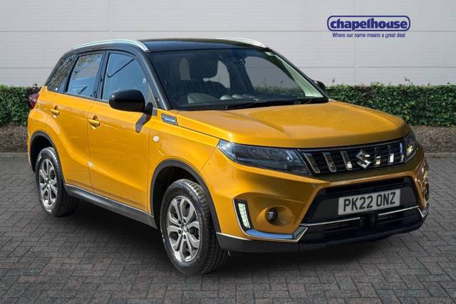 Suzuki Vitara 1.4 Boosterjet 48V Hybrid SZ4 5dr SUV Petrol Yellow