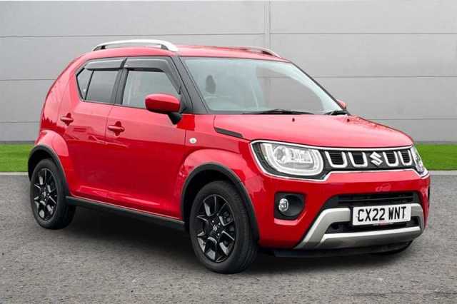Suzuki Ignis 1.2 DUALJET 12V HYBRID SZ-T 5DR CVT Hatchback Petrol Fervent Red