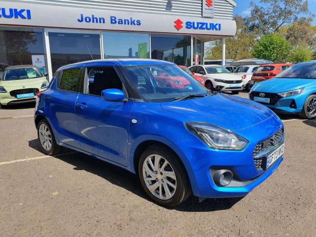 Suzuki Swift 1.2 Sz-T Dualjet Mhev Cvt Hatchback Hybrid blue