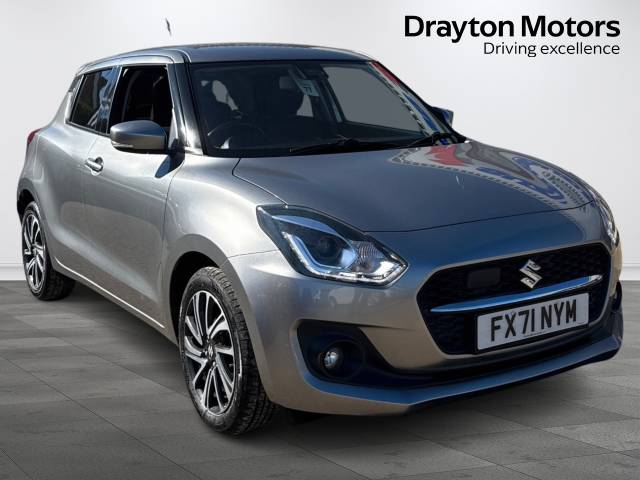 Suzuki Swift 1.2 Dualjet Mhev Sz5 Hatchback 5dr Petrol Hybrid Manual Euro 6 (s/s) (83 Ps) Hatchback Petrol SILVER