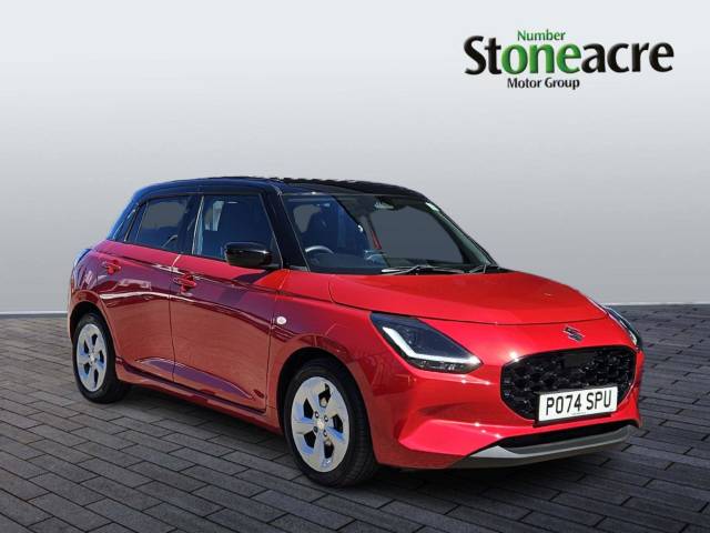 Suzuki Swift 1.2 MHEV Motion Euro 6 (s/s) 5dr Hatchback Hybrid Red