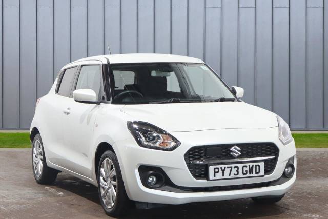 Suzuki Swift 1.2 Dualjet 83 12V Hybrid SZ-T 5dr Auto Hatchback Petrol WHITE