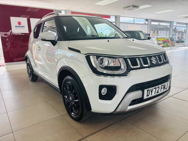 Suzuki Ignis 1.2 Dualjet 12V Hybrid SZ5 5dr Hatchback Petrol WHITE