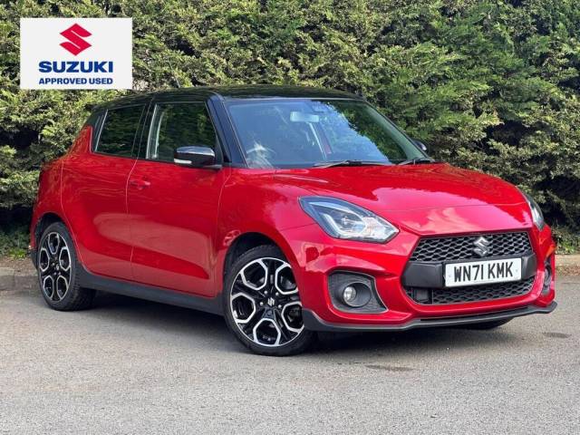 Suzuki Swift 1.4 Boosterjet 48V Hybrid Sport 5dr Hatchback Petrol RED