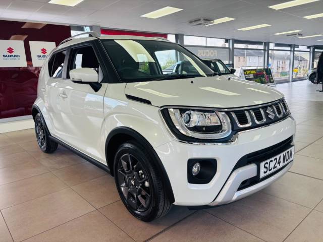Suzuki Ignis 1.2 Dualjet 12V Hybrid SZ5 5dr CVT Hatchback Petrol WHITE