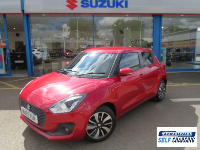 Suzuki Swift 1.0 Boosterjet SHVS SZ5 5dr Hatchback Petrol Red