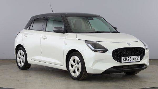 Suzuki Swift 1.2 Mild Hybrid Motion 5dr CVT Hatchback Petrol WHITE